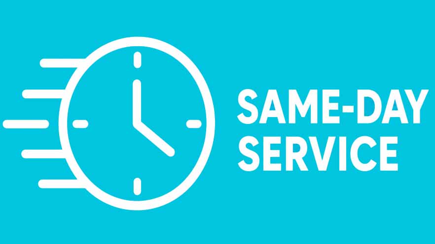 Same-Day Service